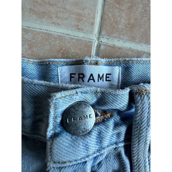 Frame Le Brigette Short denim  SOHO Distressed Women Size 26 - Picture 5 of 7